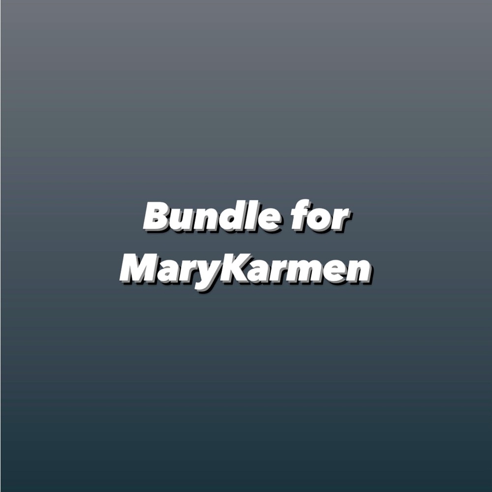 Bundle for MaryKarmen